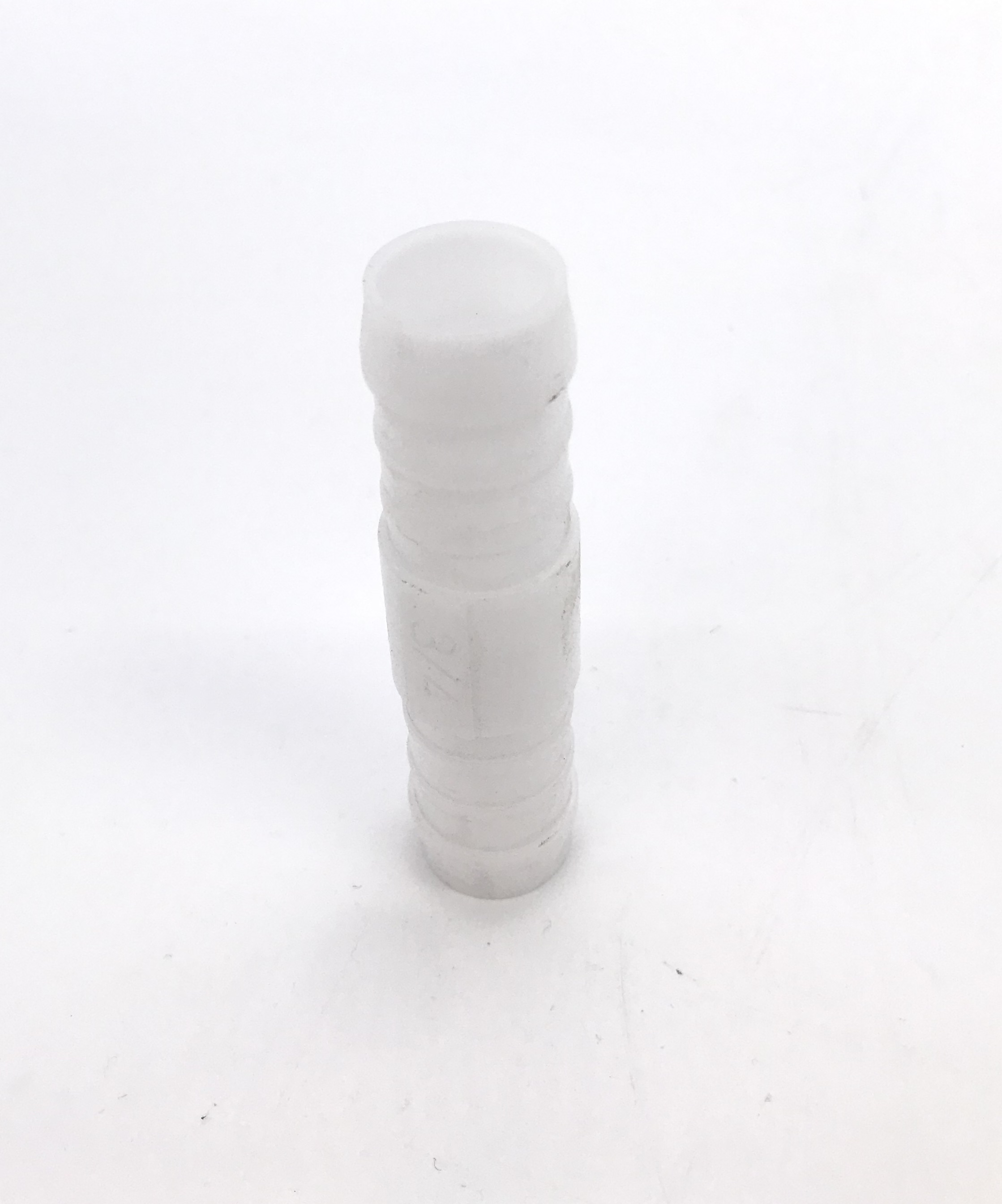 Doppelschlauchtülle/ Schlauchverbinder Plastik 19 mm weiß  