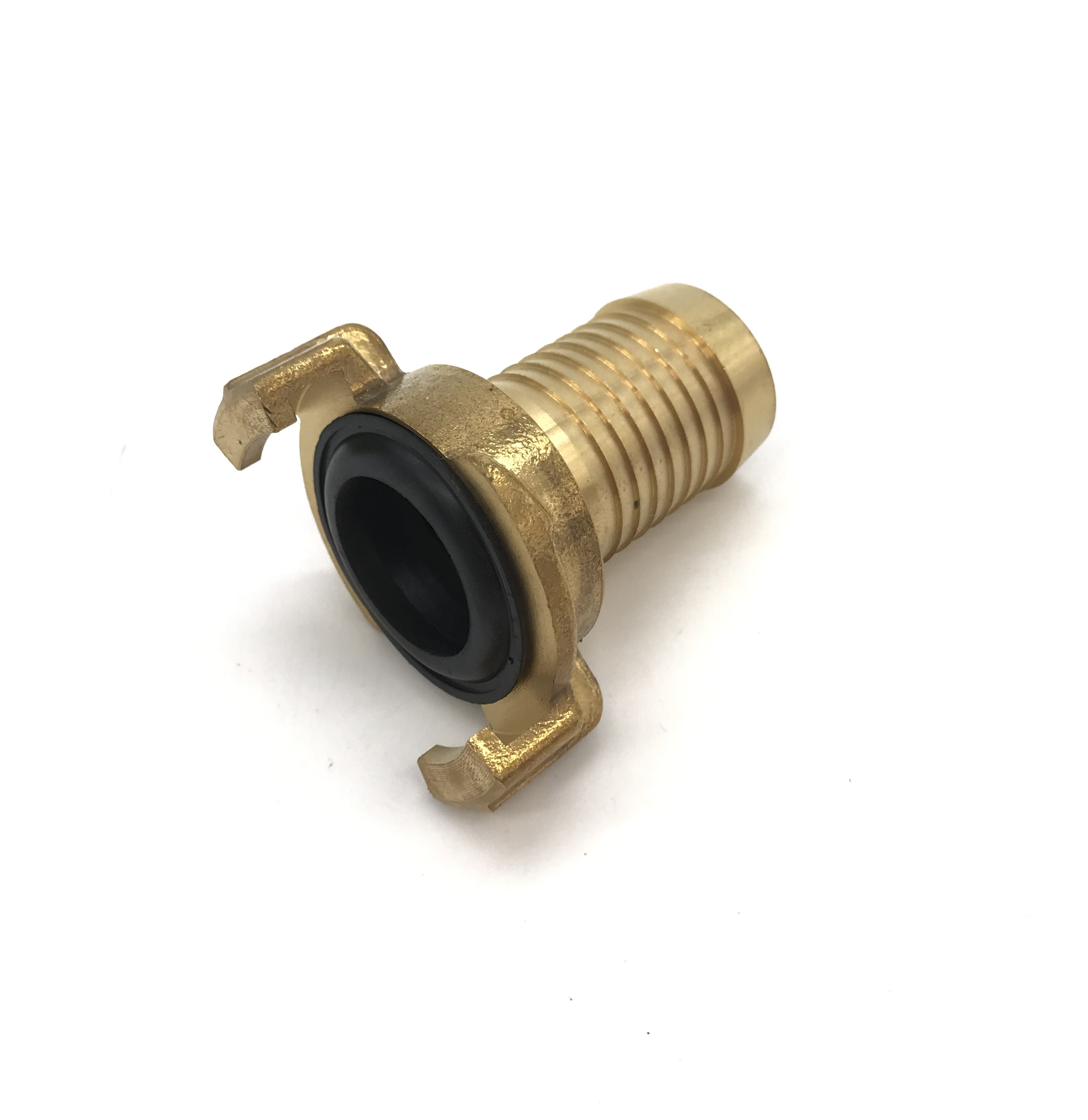 Messing GEKA Schlauchkupplung mit 25mm (1") Schlauchtülle