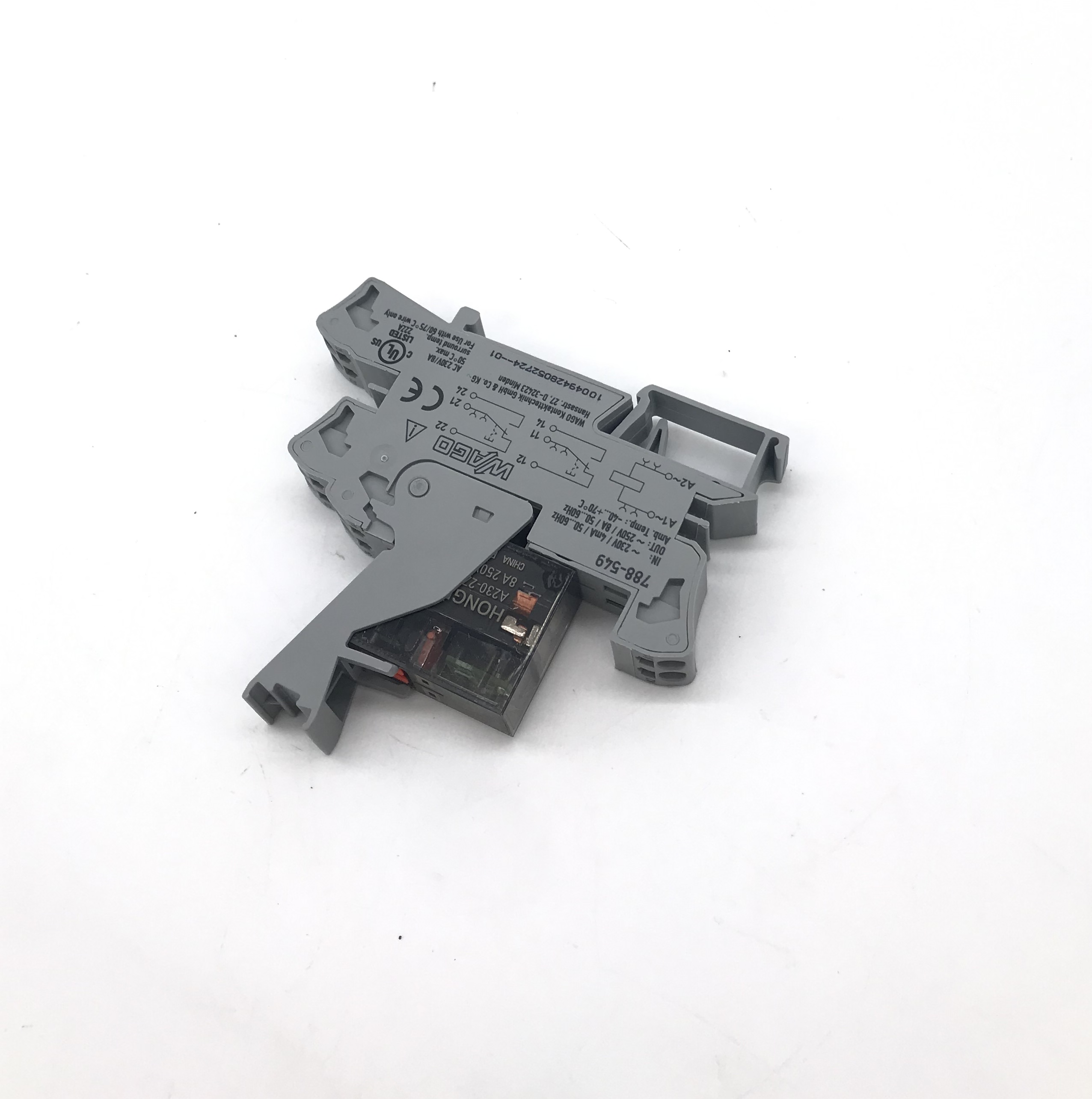Relais 230V 8A 2PDT 2-way