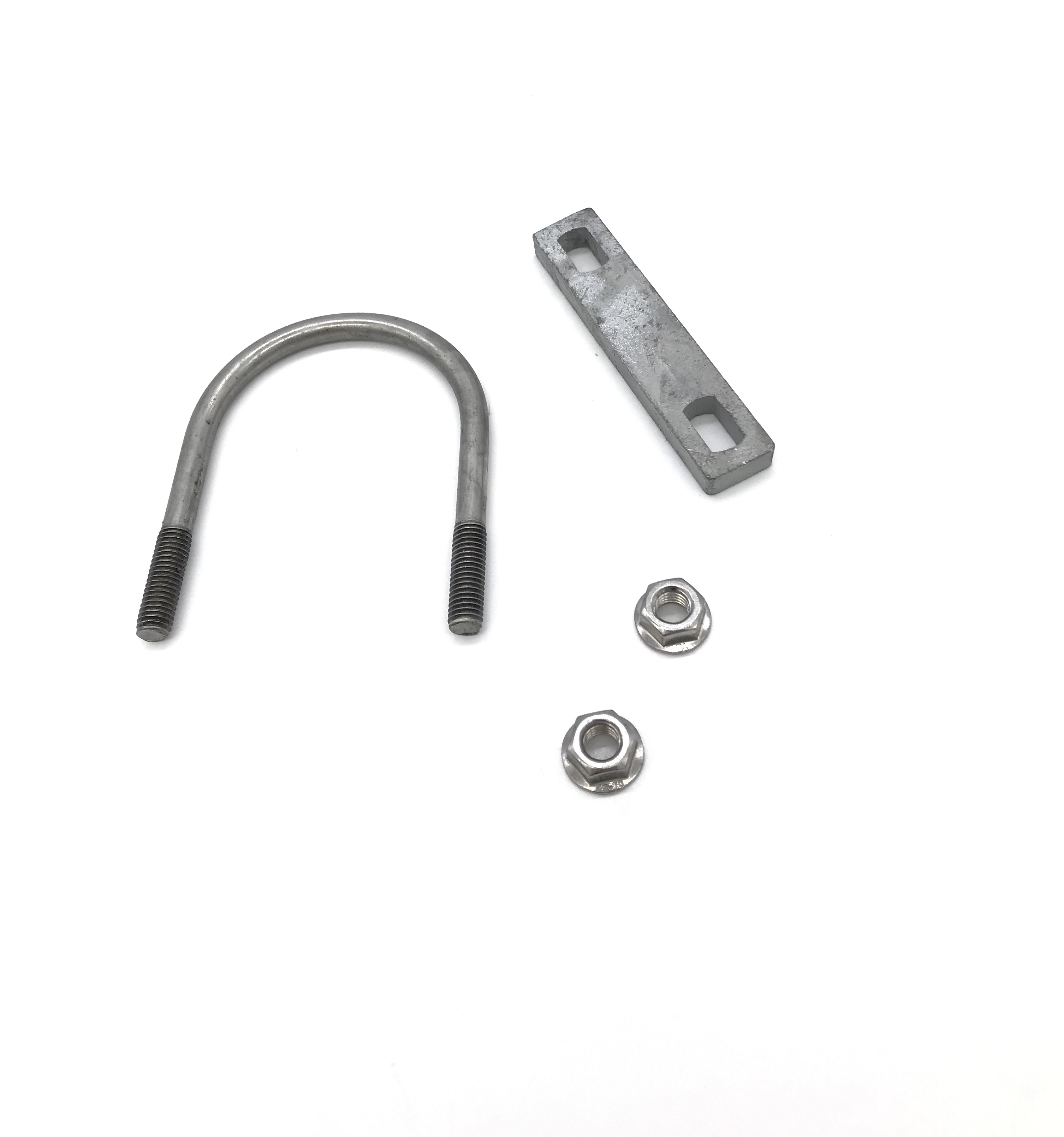 Bügelschraube vollst. D2inxM8 mit Rad- und Scheibenmuttern