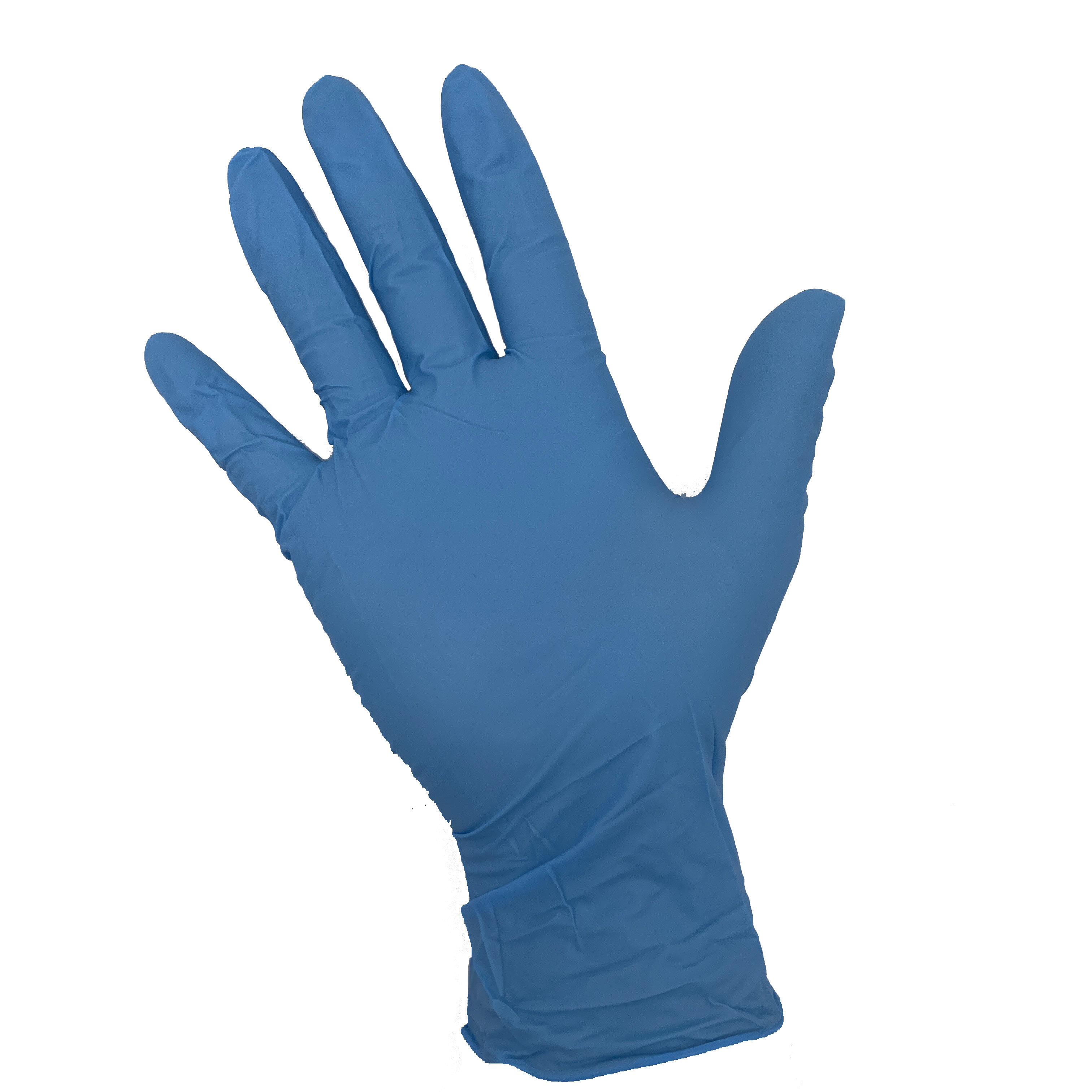 Einmalhandschuhe Nitrile hellblau 30 cm Premium Plus