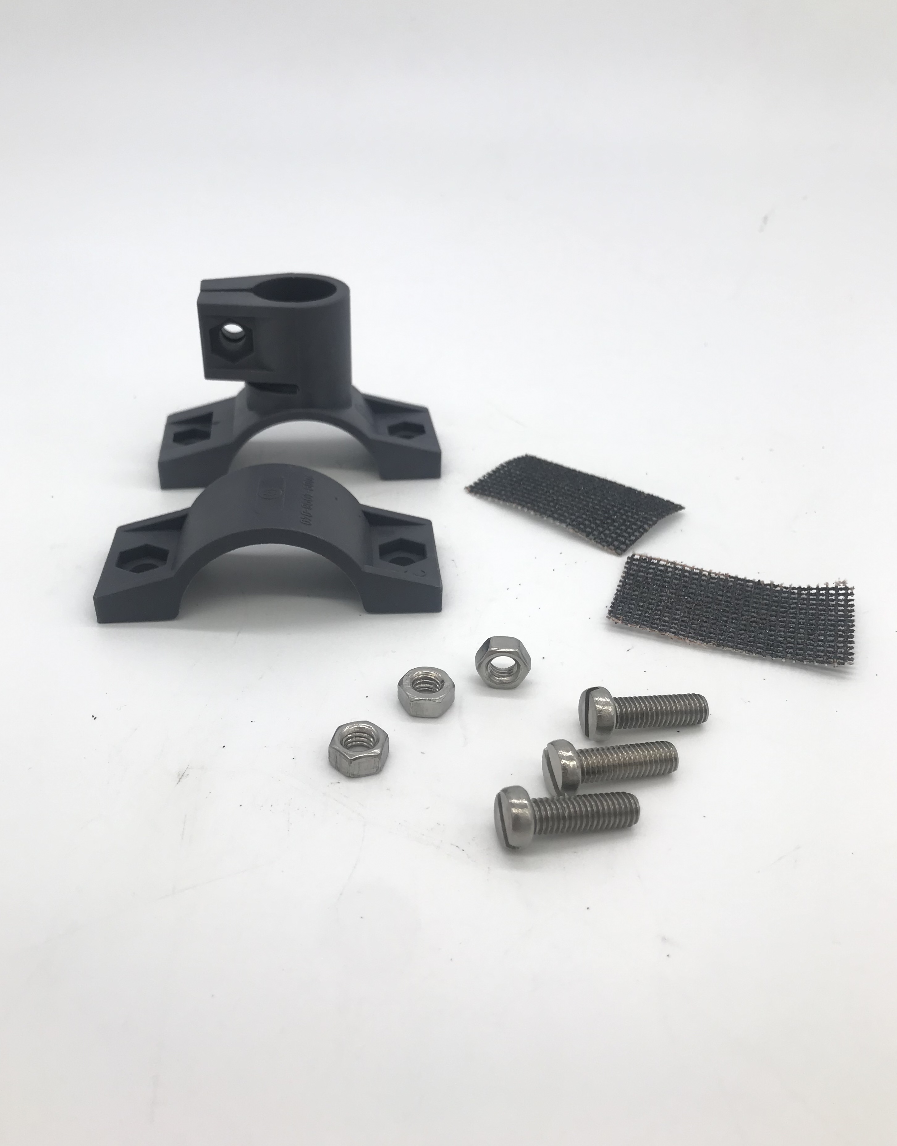 Rohrschelle vollst. D40(1,5in)xD0,5in Pla gy