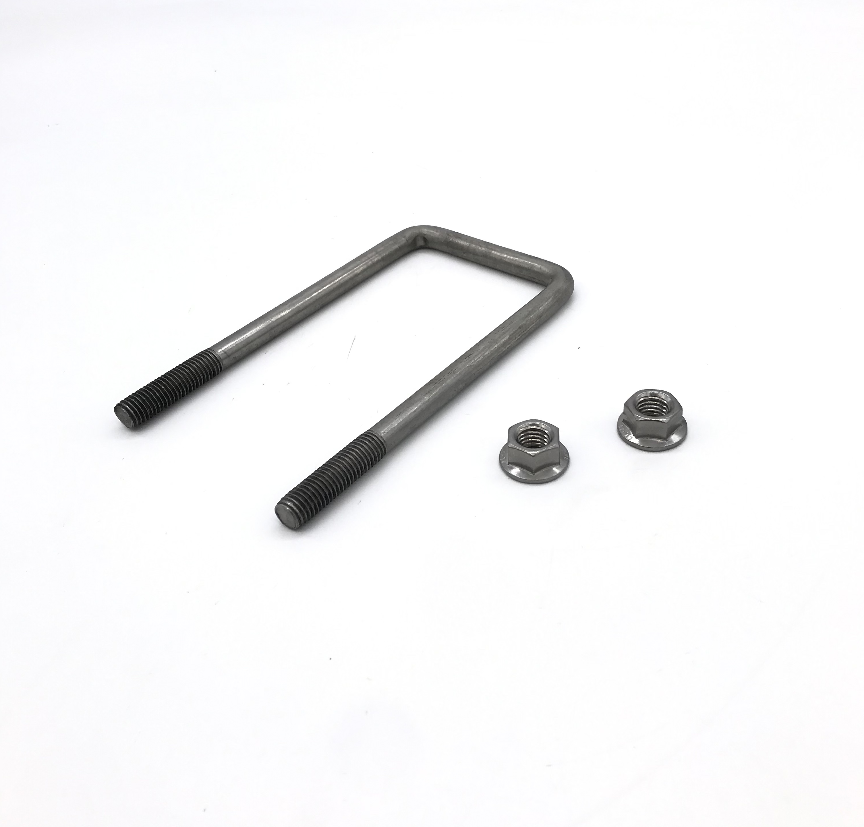 Bügelschraube vollst. square 77x170xM12 m. Scheibenmuttern