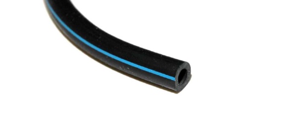 Pulsschlauch einfach Gummi grün 8x16mm