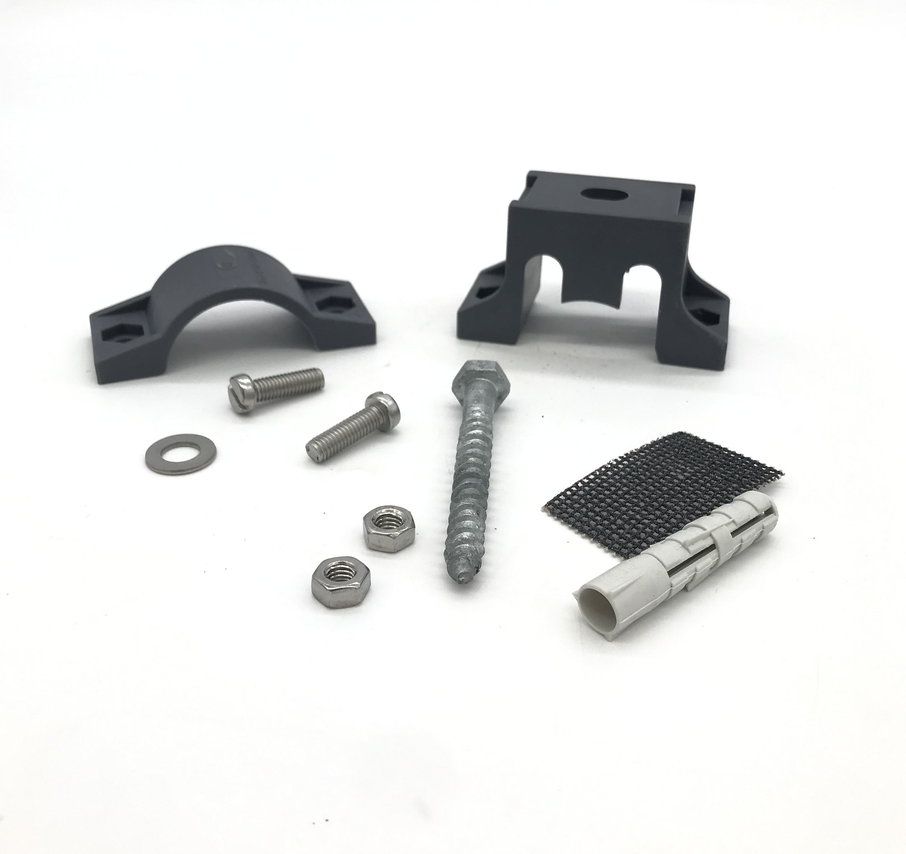 Rohrträger vollst. D40 Wall gap 45