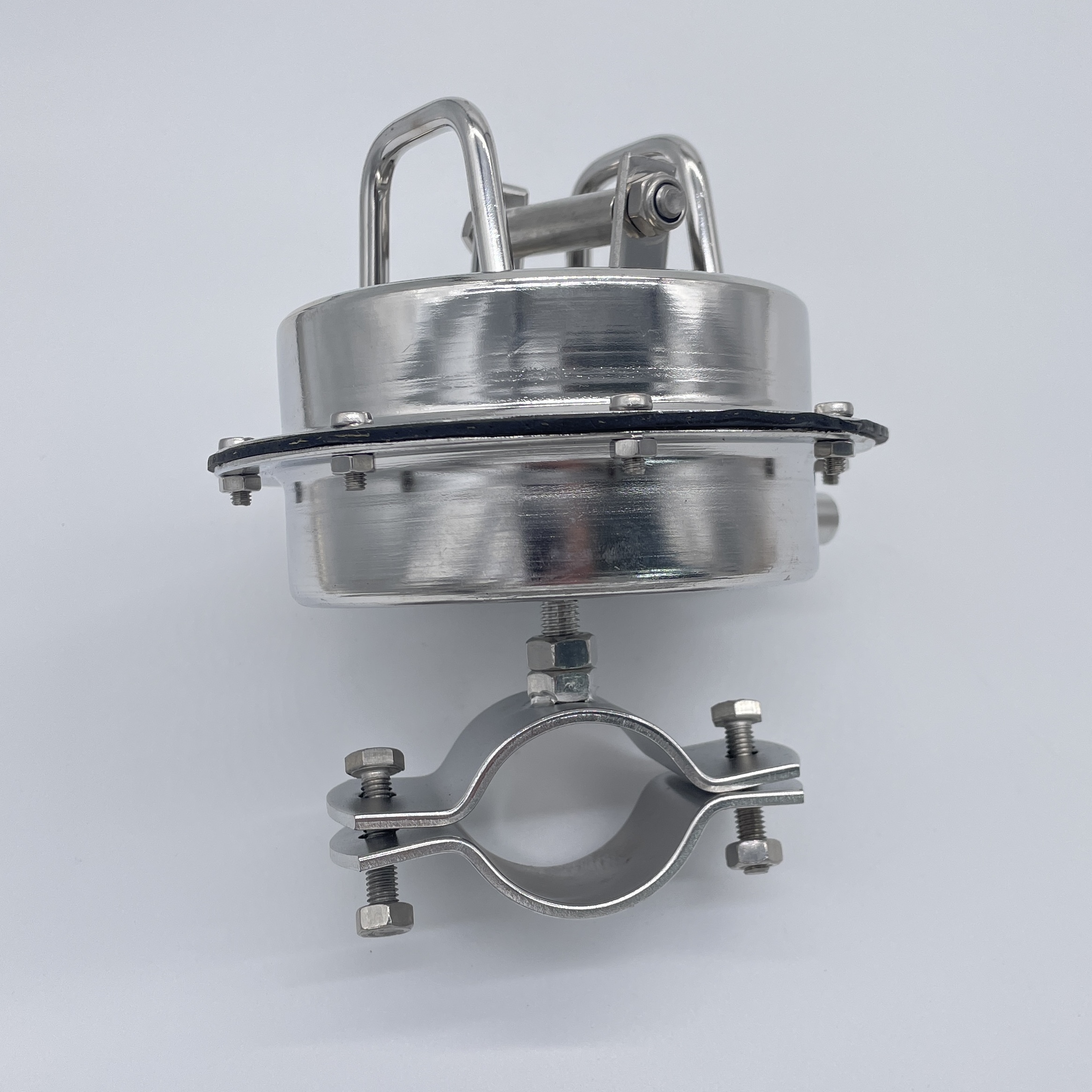 Membrandose Abklemmdose V2A FW komplett