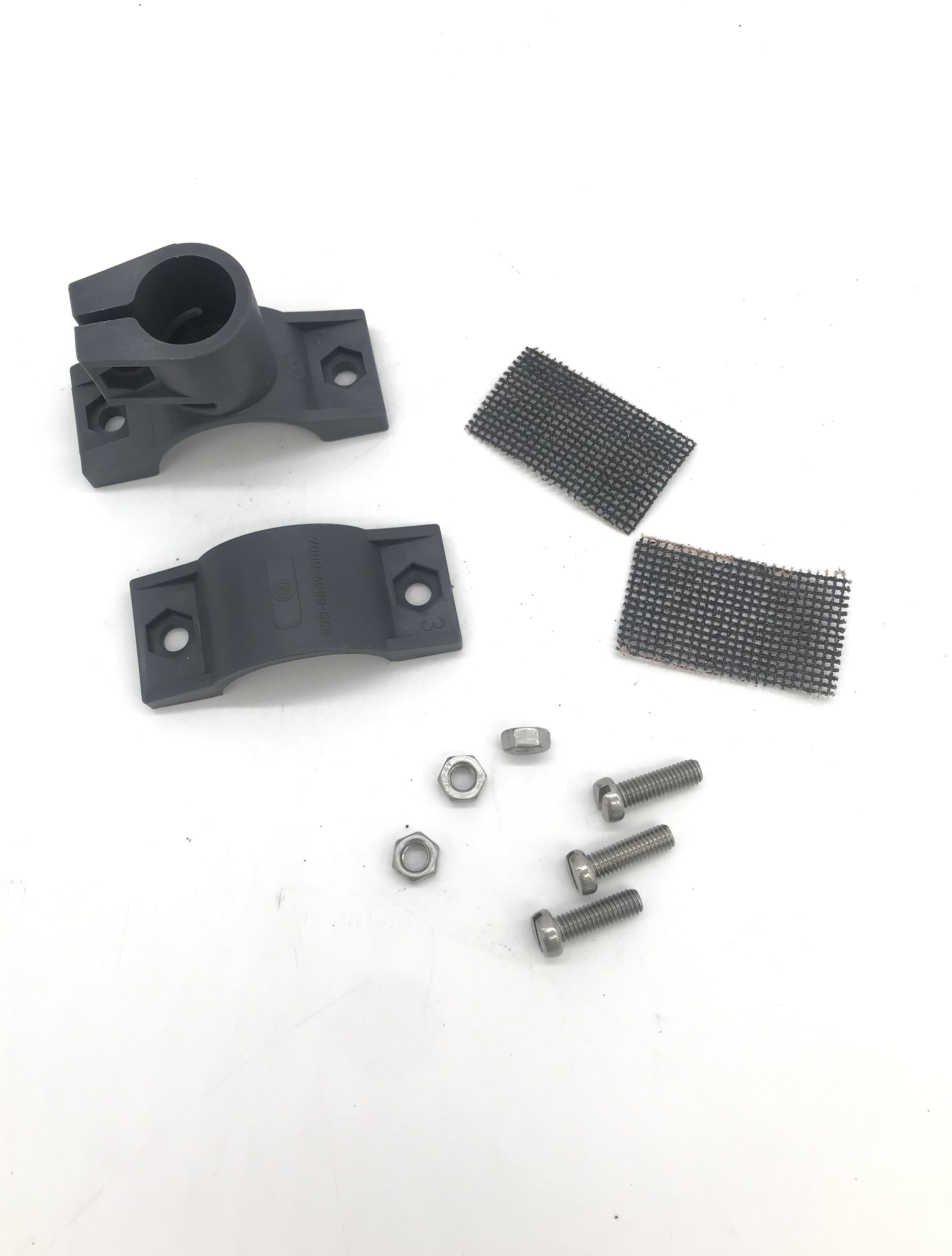 Rohrschelle vollst. D40(1,5in)xD0,5in Pla gy