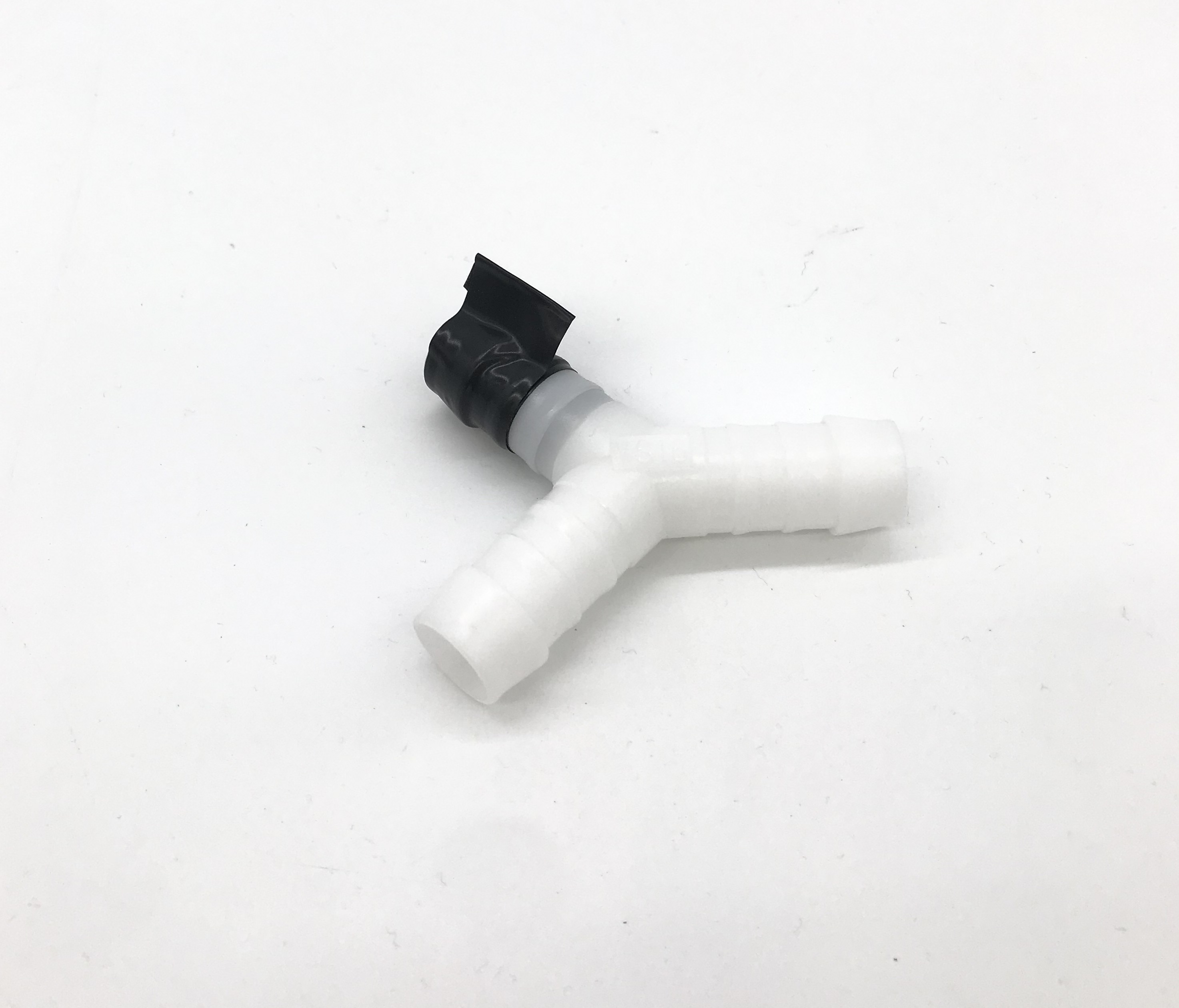 Rückschlagventil vollst. Y-Piece OD16x90Deg Pla